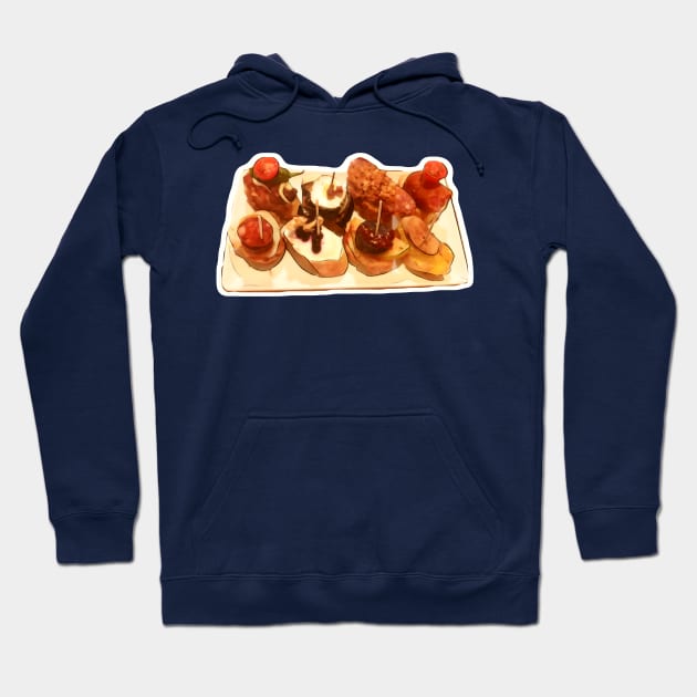 Time for tapas Hoodie by ellaine13